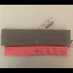 2 LULULEMON HEADBANDS NWT